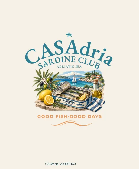 CASAdria Sardine Club – Designvorschau