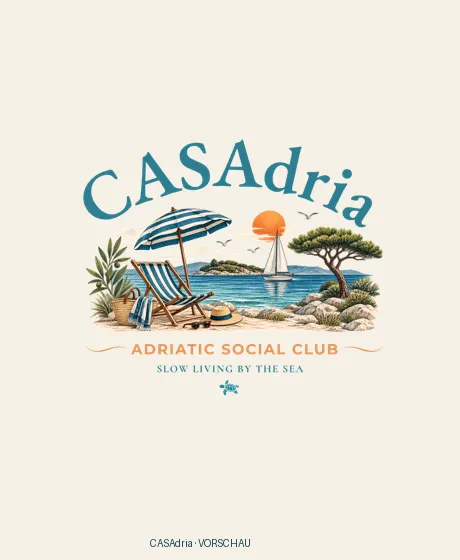 CASAdria – Adriatic Social Club – Designvorschau