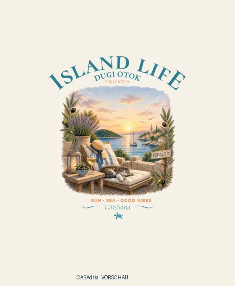 Island Life – Dugi Otok – Designvorschau